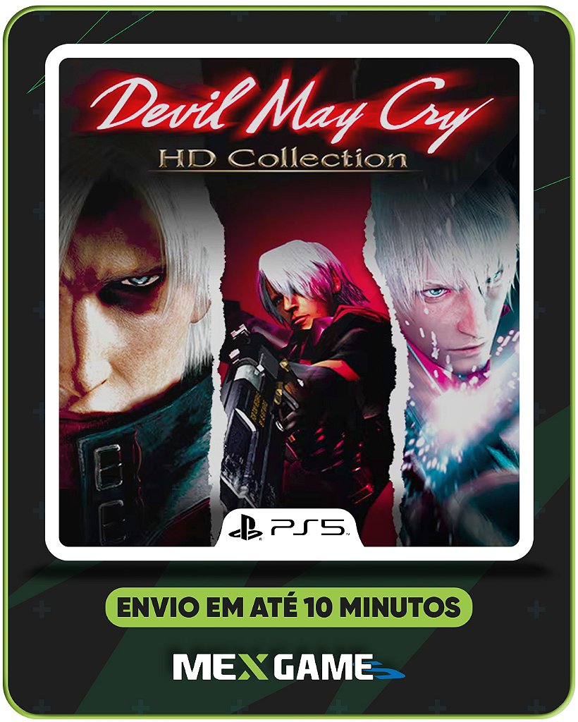 DEVIL MAY CRY HD COLLECTION - PS5 - MÍDIA DIGITAL