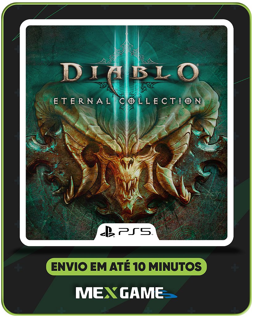 DIABLO III ETERNAL COLLECTION - PS5 - MÍDIA DIGITAL