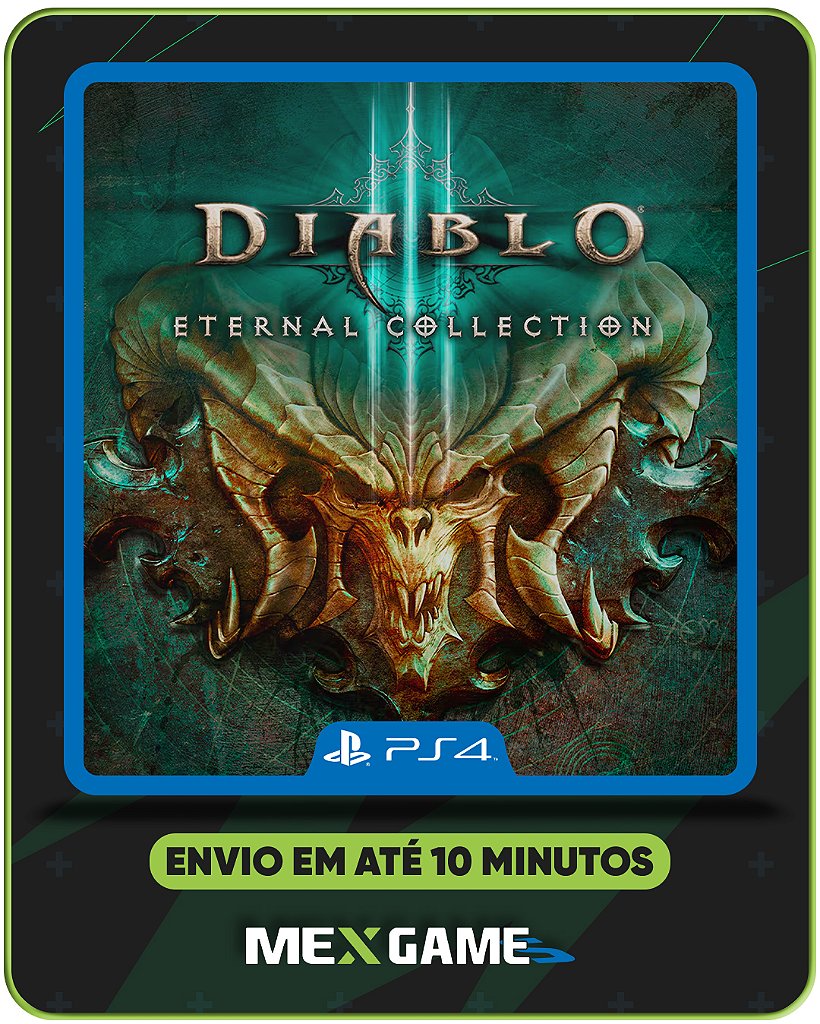DIABLO III ETERNAL COLLECTION - PS4 - MÍDIA DIGITAL