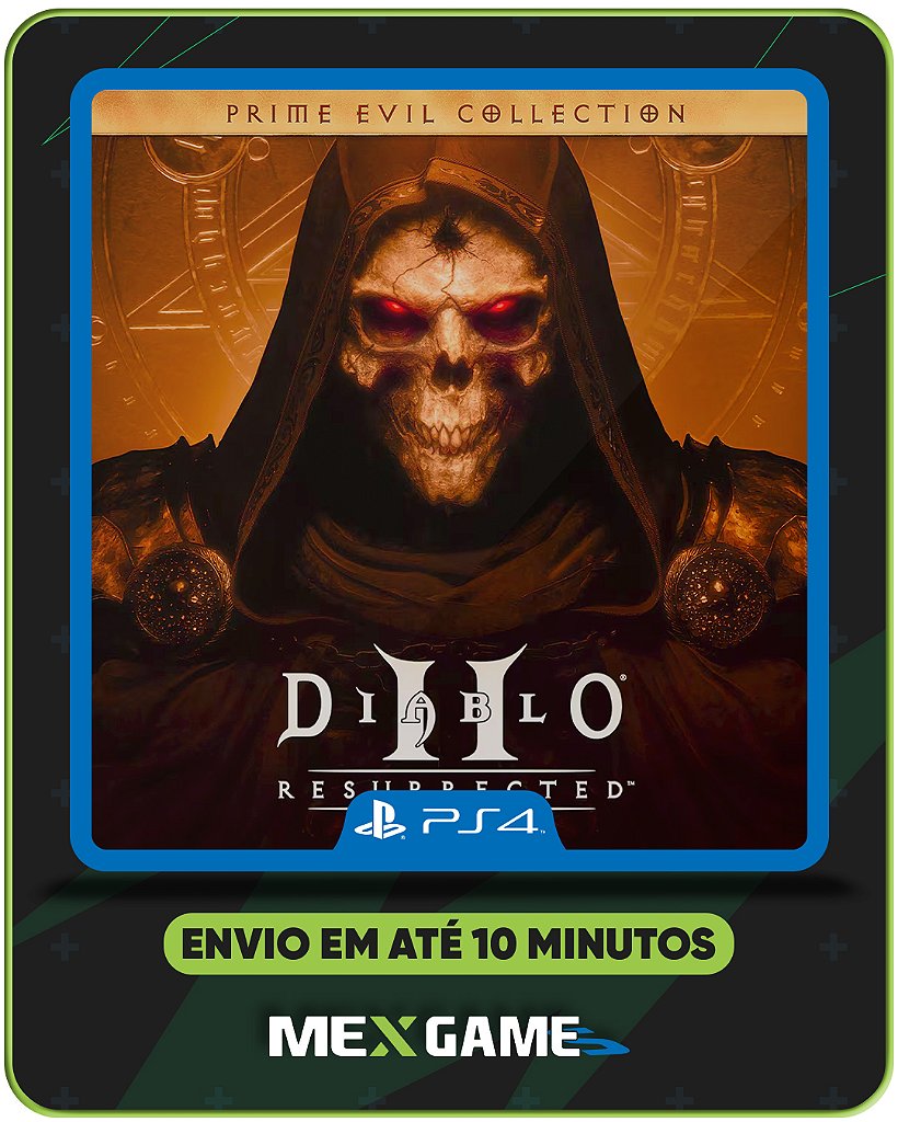 DIABLO PRIME EVIL COLLECTION - PS4 - MÍDIA DIGITAL