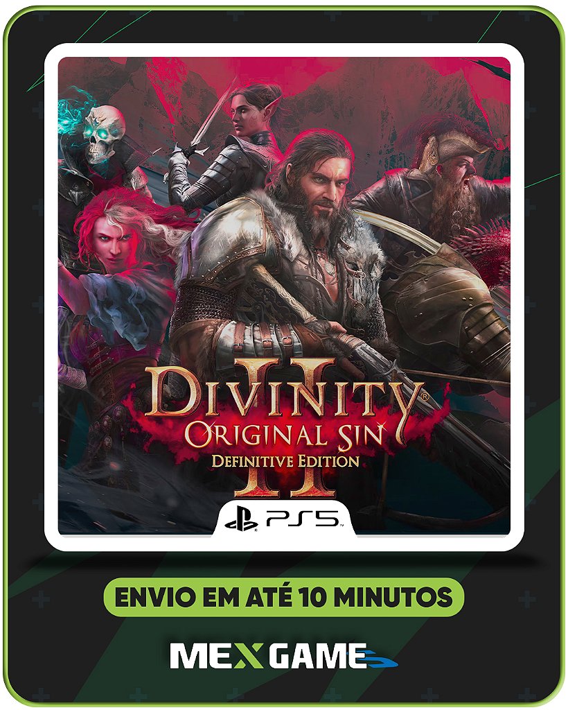 DIVINITY ORIGINAL SIN 2 DEFINITIVE EDITION - PS5 - MÍDIA DIGITAL