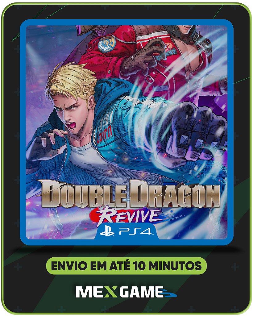 DOUBLE DRAGON REVIVER - PS4 - MIDIA DIGITAL