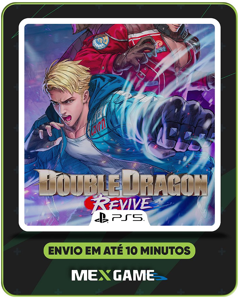 DOUBLE DRAGON REVIVER - PS5 - MIDIA DIGITAL