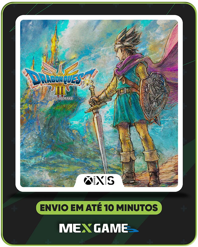 DRAGON QUEST I E II HD 2D REMAKE - XBOX SERIES X|S - MÍDIA DIGITAL