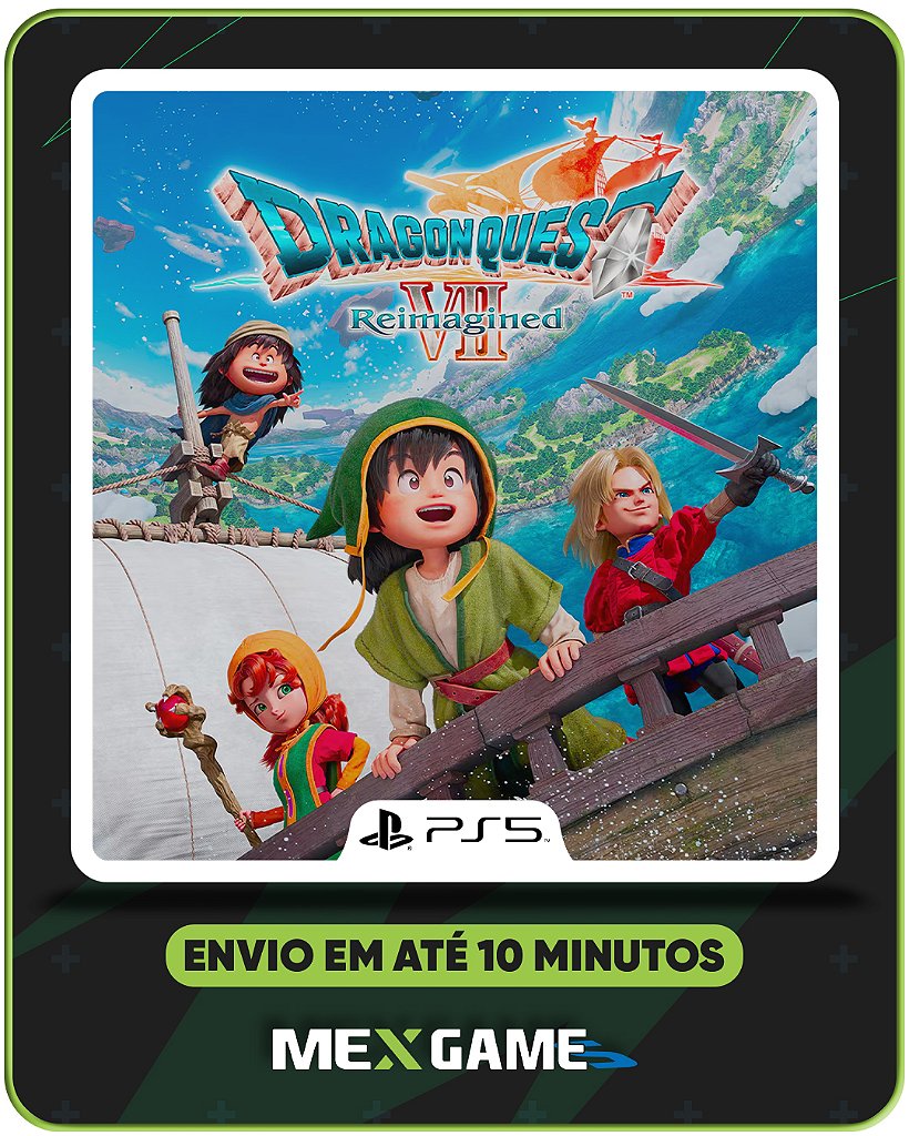 DRAGON QUEST VII REIMAGINED - PS5 - MÍDIA DIGITAL