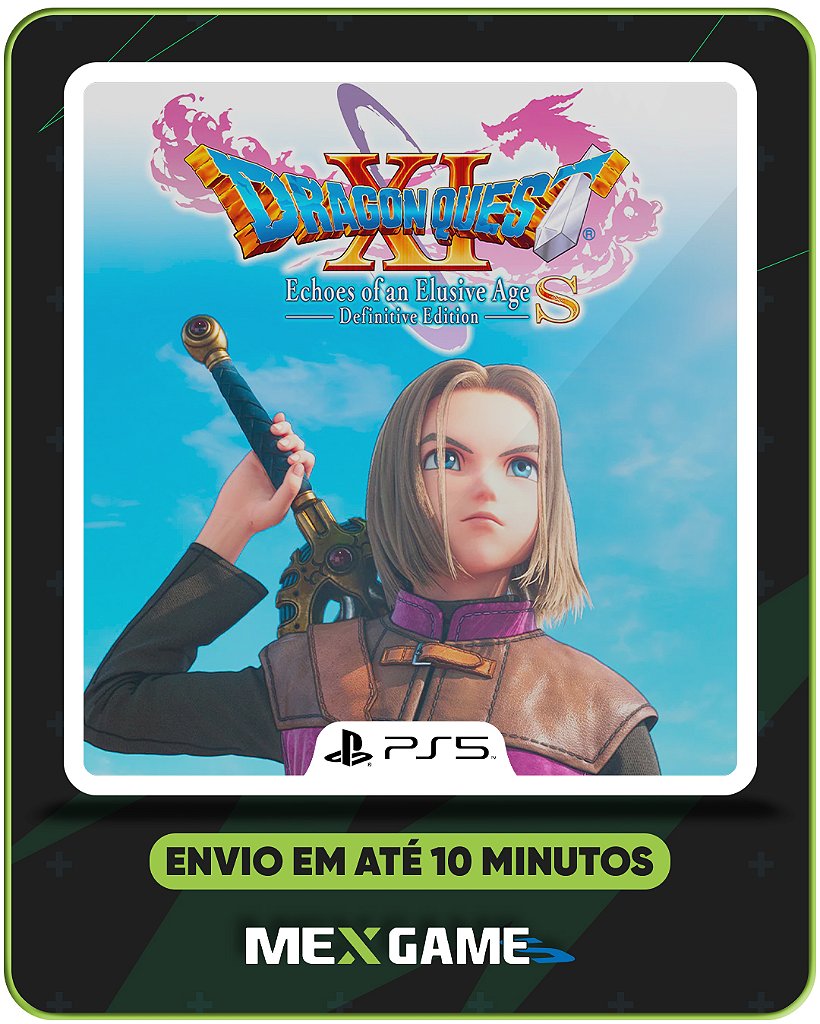 DRAGON QUEST XI S: ECHOES OF AN ELUSIVE AGE – DEFINITIVE EDITION - PS5 - MIDIA DIGITAL