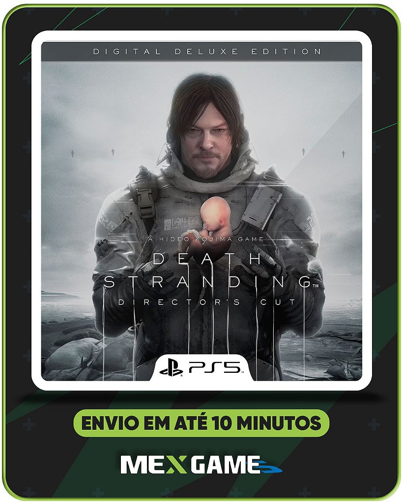 DEATH STRANDING DIRECTOR'S CUT DIGITAL DELUXE - PS5 - MIDIA DIGITAL