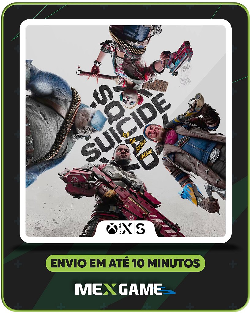 ESQUADRÃO SUICIDA: MATE A LIGA DA JUSTIÇA - XBOX SERIES X|S - MÍDIA DIGITAL