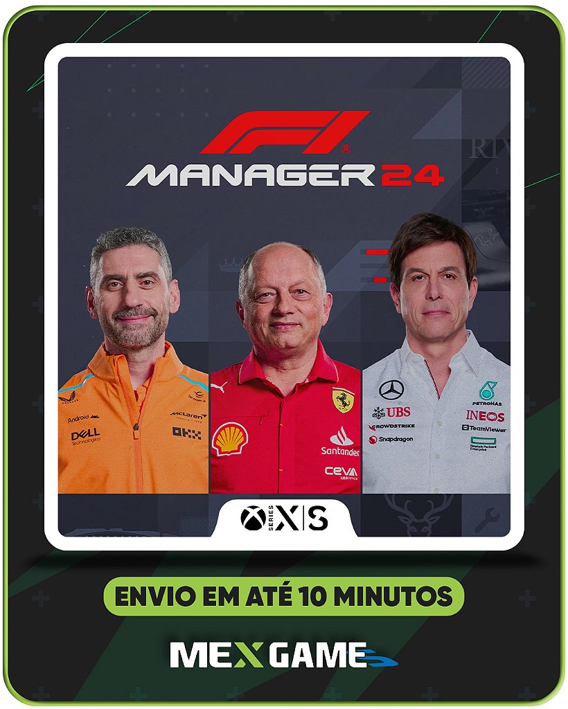 F1 MANAGER 24 - XBOX SERIES X|S - MÍDIA DIGITAL