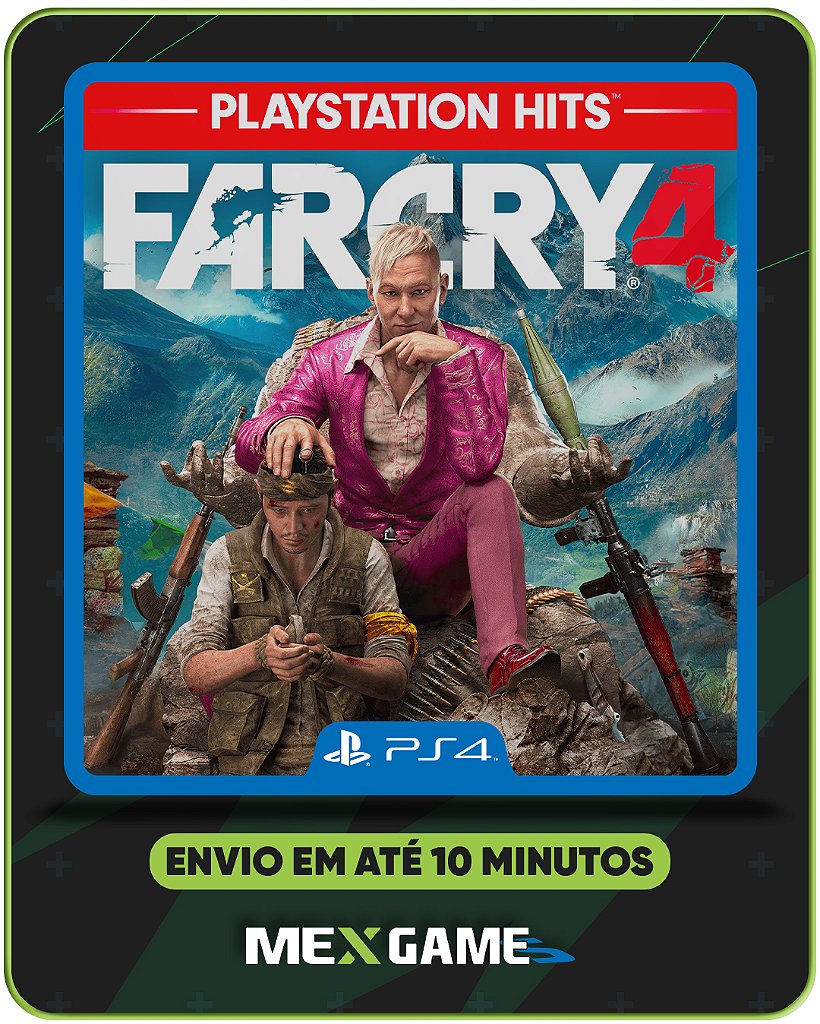 FAR CRY 4 - PS4 - MÍDIA DIGITAL