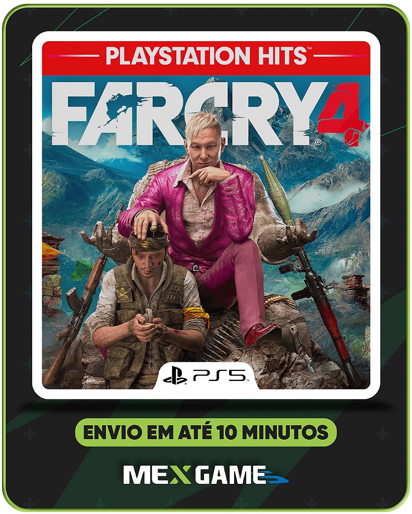 FAR CRY 4 - PS5 - MÍDIA DIGITAL