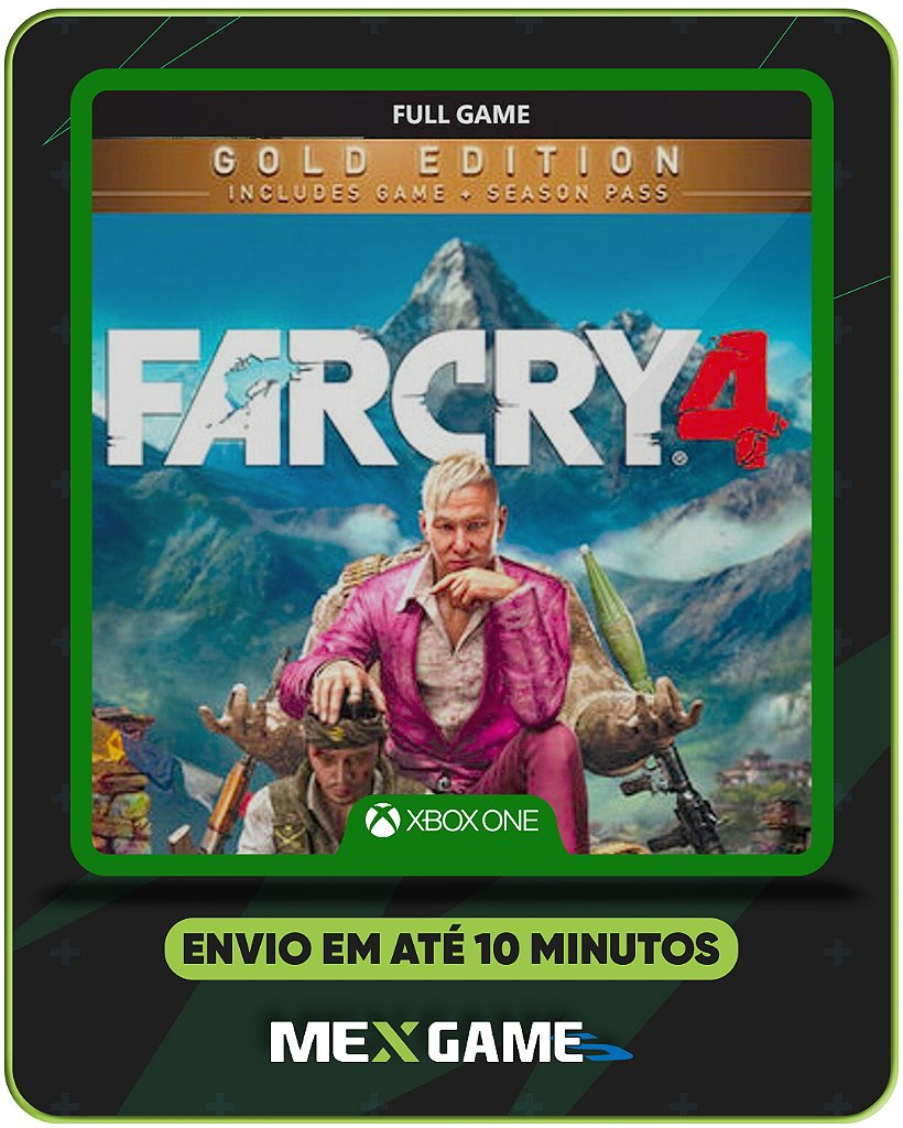 FAR CRY 4 GOLD - XBOX ONE - MÍDIA DIGITAL