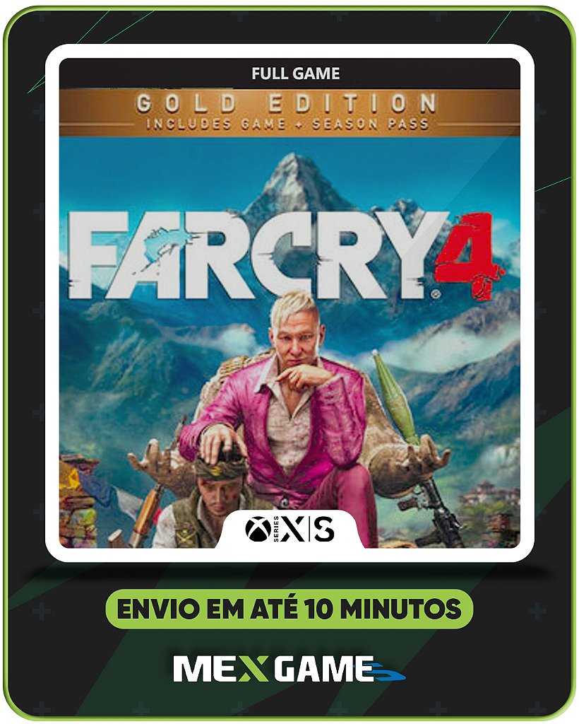 FAR CRY 4 GOLD - XBOX SERIES X|S - MÍDIA DIGITAL