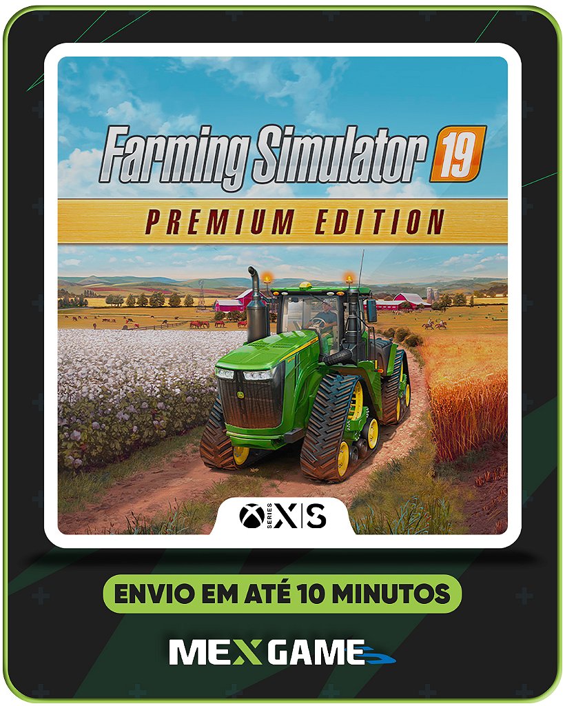 FARMING SIMULATOR 19: PREMIUM EDITION - XBOX SERIES X|S - MÍDIA DIGITAL