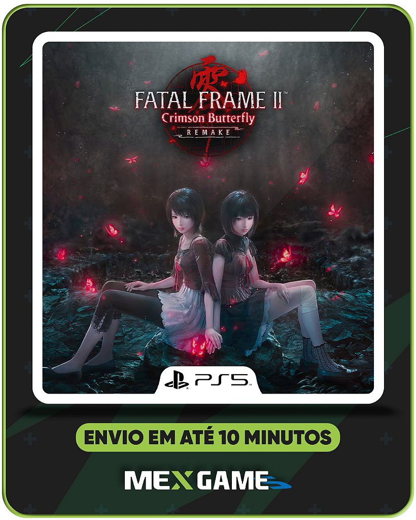 FATAL FRAME II CRIMSON BUTTERFLY REMAKE - PS5 - MIDIA DIGITAL
