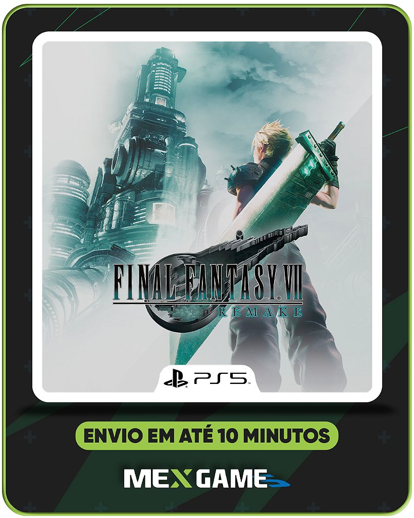 FINAL FANTASY VII REMAKE - PS5 - MÍDIA DIGITAL