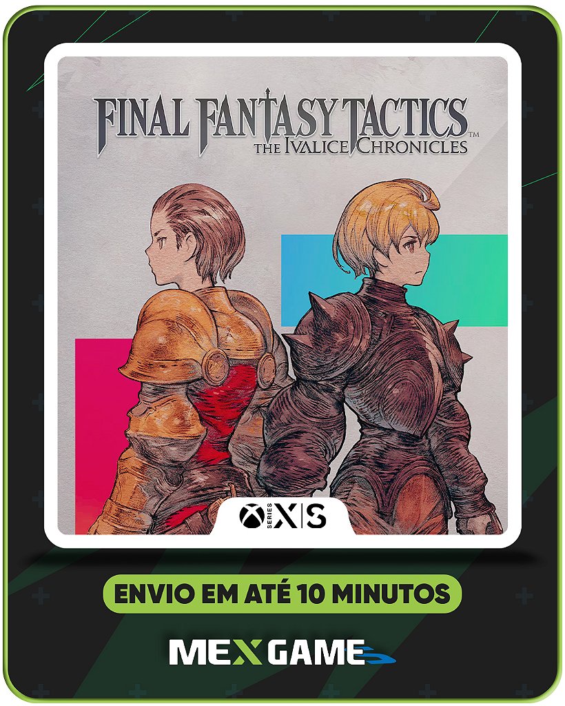 FINAL FANTASY TACTICS THE IVALICE CHRONICLES - XBOX SERIES X|S - MÍDIA DIGITAL