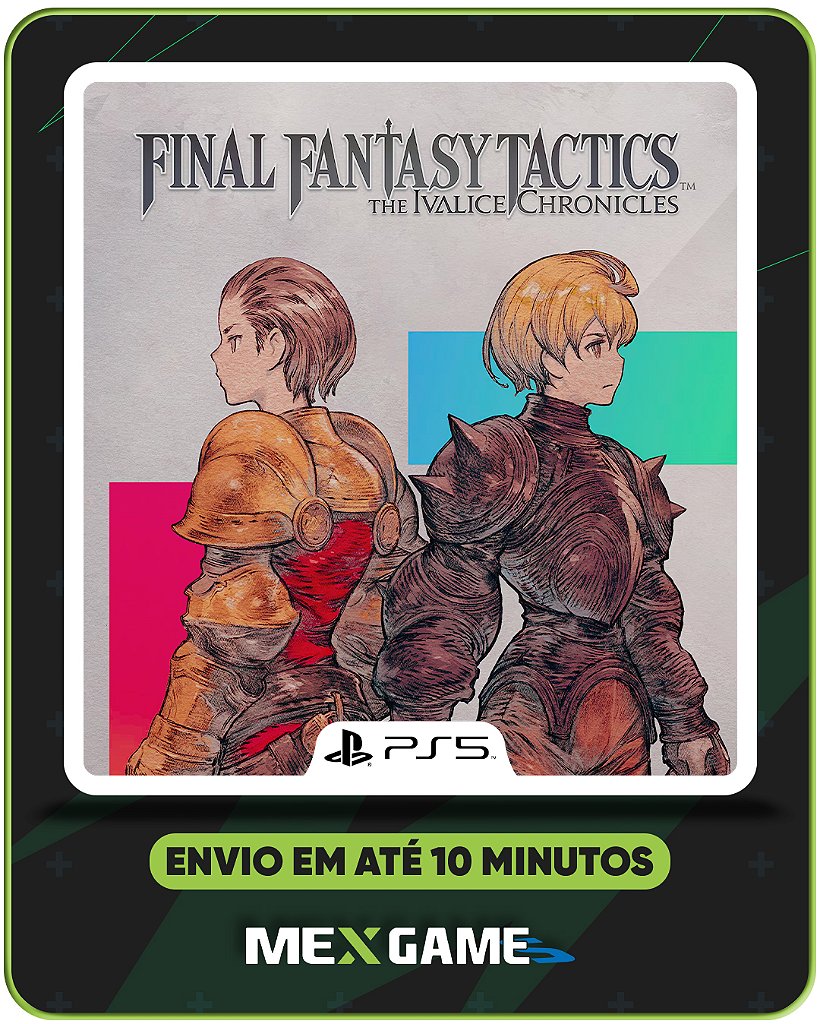 FINAL FANTASY TACTICS THE IVALICE CHRONICLES - PS5 - MÍDIA DIGITAL