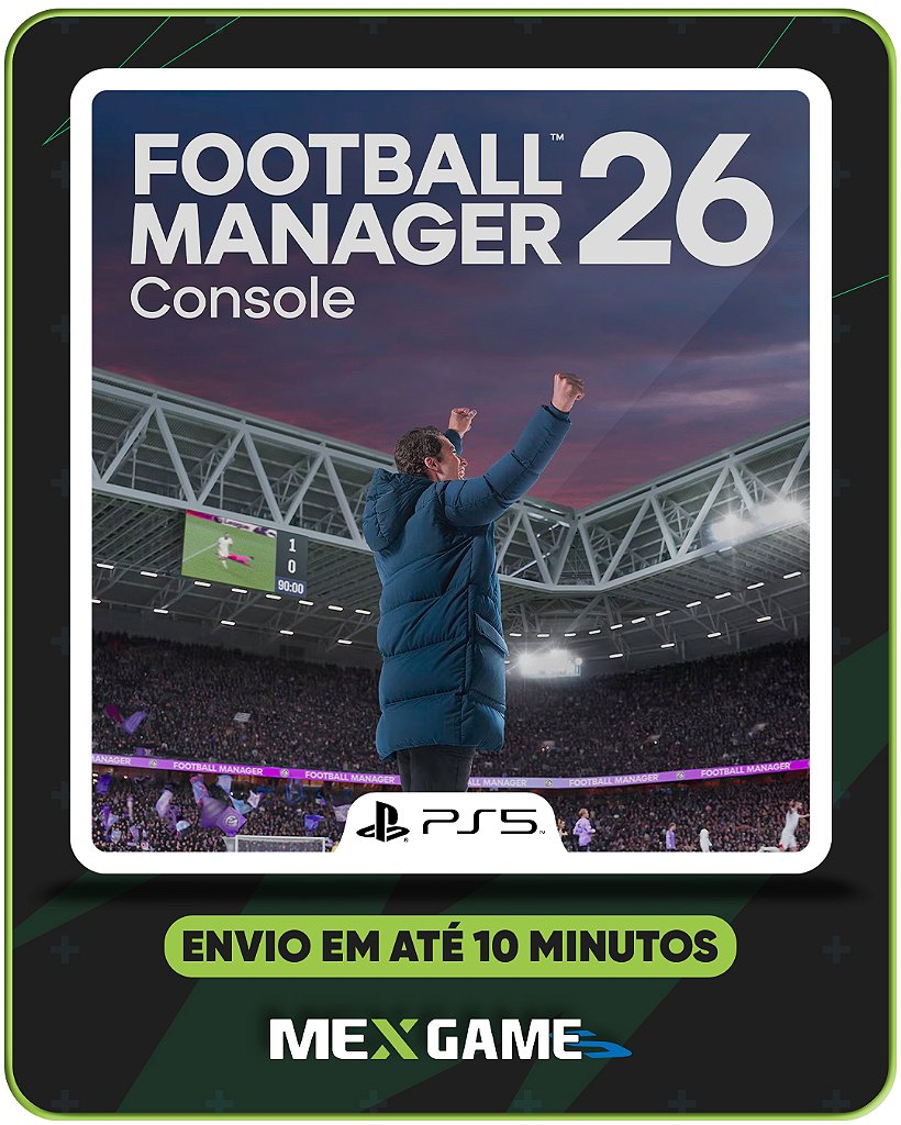 FOOTBALL MANAGER 26 CONSOLE - PS5 - MIDIA DIGITAL