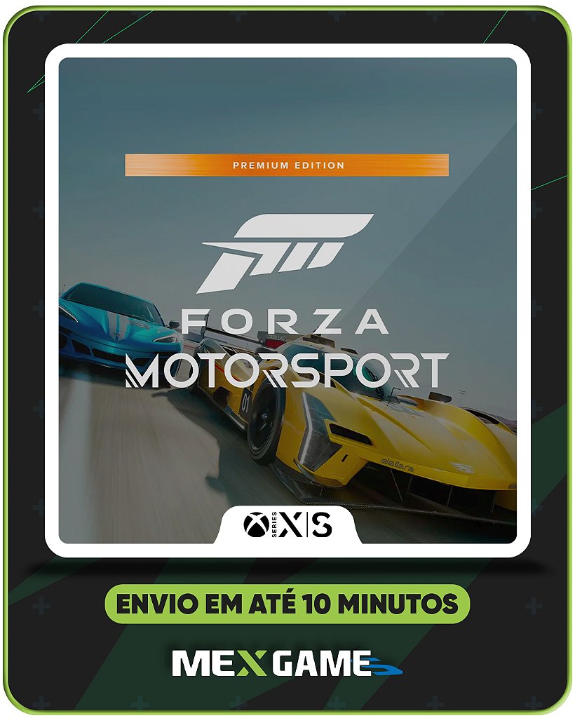 FORZA MOTORSPORT PREMIUM - XBOX SERIES X|S - MÍDIA DIGITAL