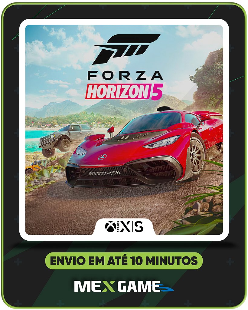 FORZA HORIZON 5 STANDARD EDITION - XBOX SERIES X|S - MÍDIA DIGITAL