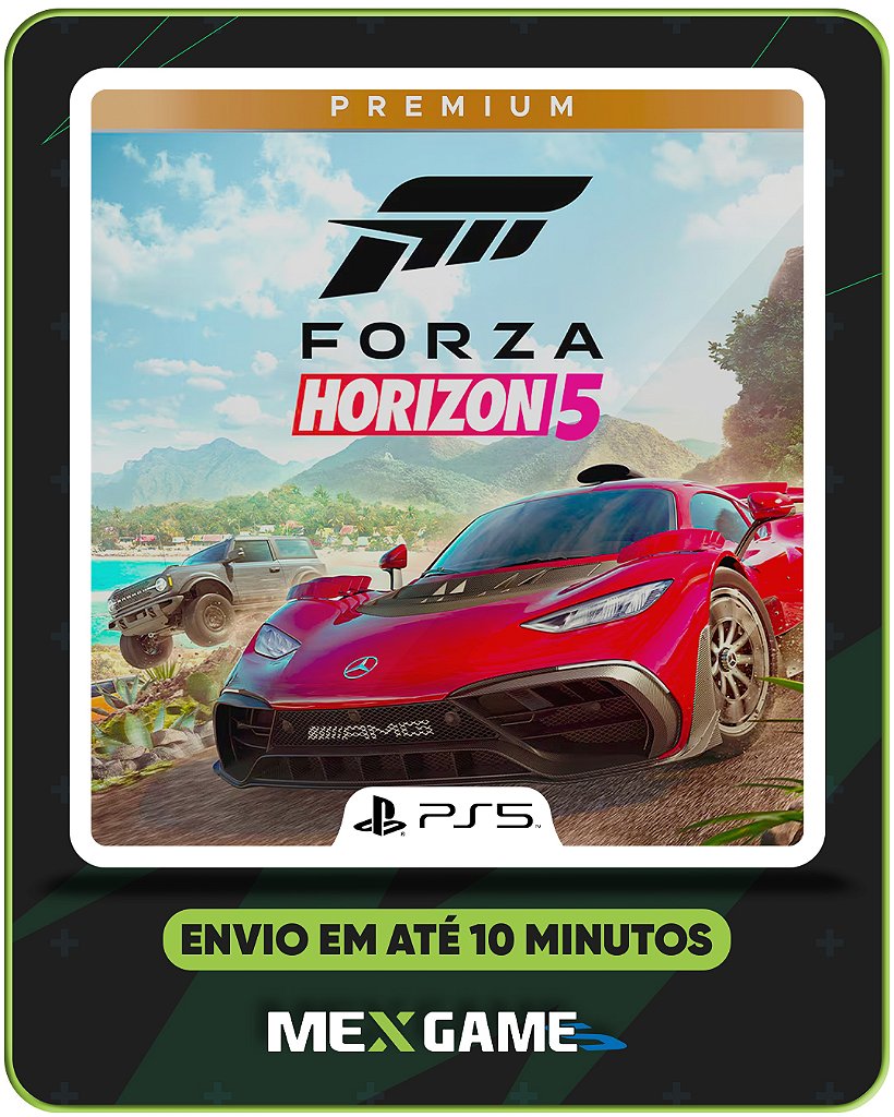 FORZA HORIZON 5 PREMIUM -PS5 - MÍDIA DIGITAL