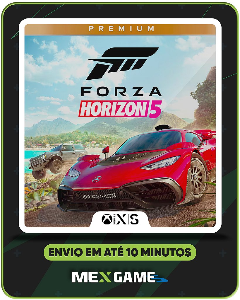 FORZA HORIZON 5 PREMIUM - XBOX SERIES X|S - MÍDIA DIGITAL