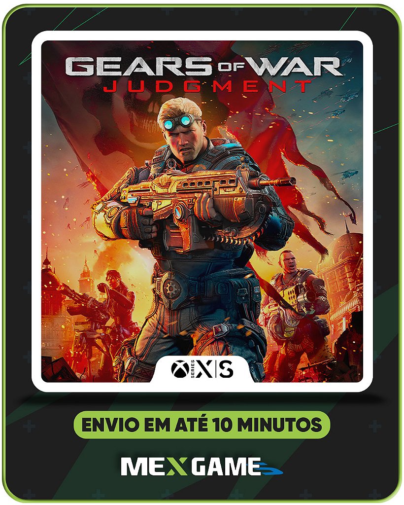 GEARS OF WAR: JUDGMENT - XBOX SERIES X|S - MÍDIA DIGITAL