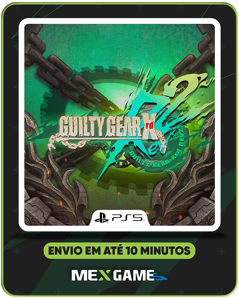 GUILTY GEAR XRD REV 2 - PS5 - MÍDIA DIGITAL