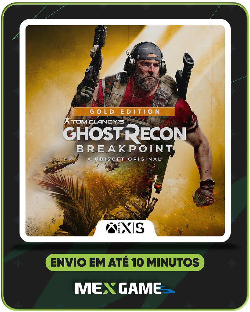 GHOST RECON BREAKPOINT GOLD - XBOX SERIES X|S - MÍDIA DIGITAL