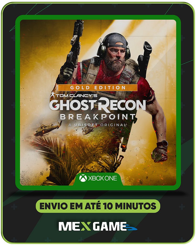 GHOST RECON BREAKPOINT GOLD - XBOX ONE - MÍDIA DIGITAL