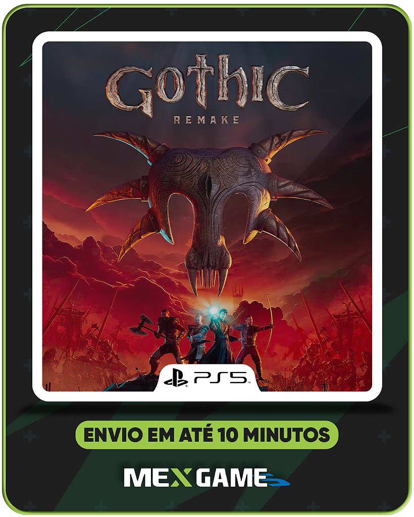 GOTHIC 1 REMAKE - PS5 - MIDIA DIGITAL