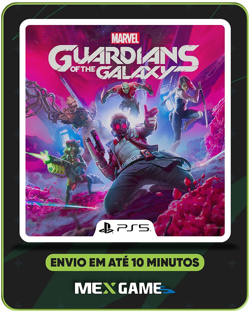 GUARDIÕES DA GALÁXIA DA MARVEL - PS5 - MÍDIA DIGITAL