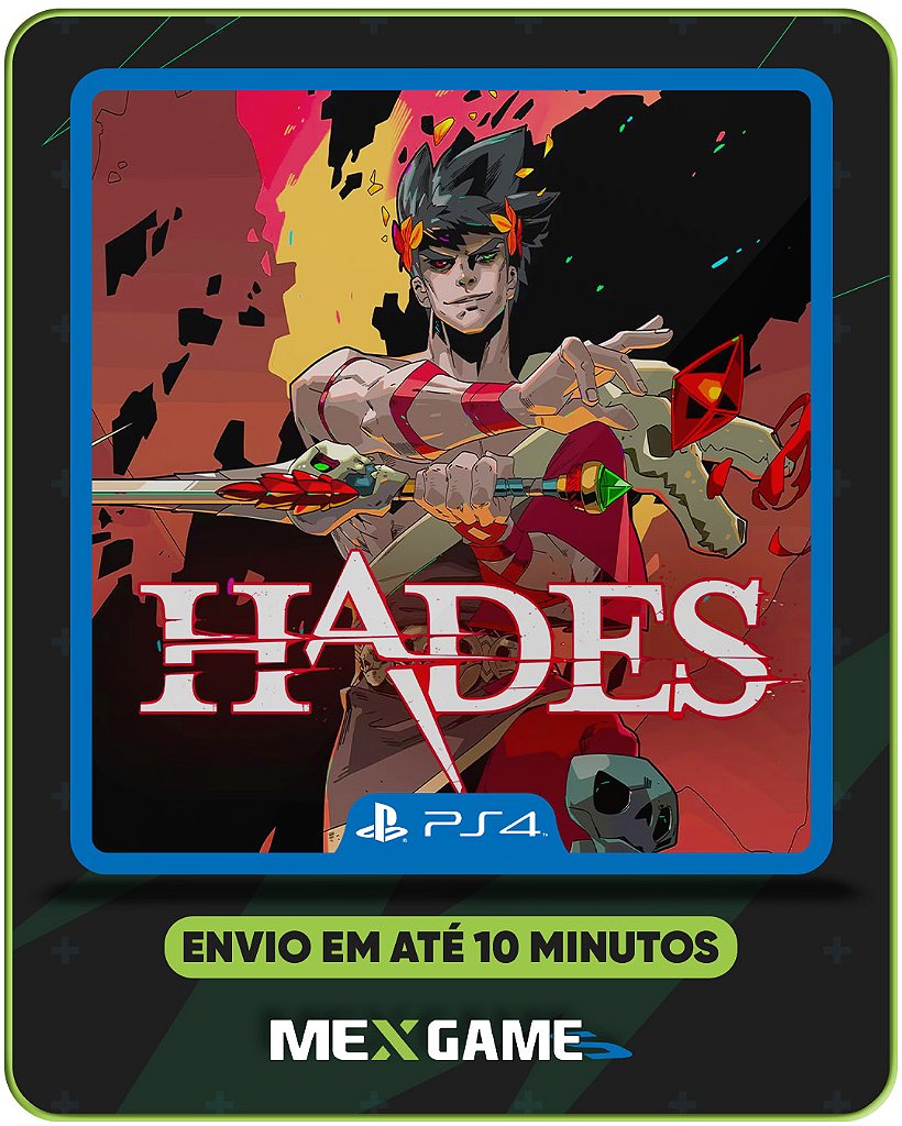 HADES - PS4 - MÍDIA DIGITAL