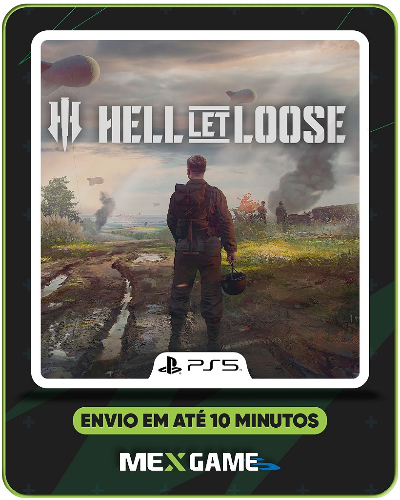 HELL LET LOOSE - PS5 - MÍDIA DIGITAL