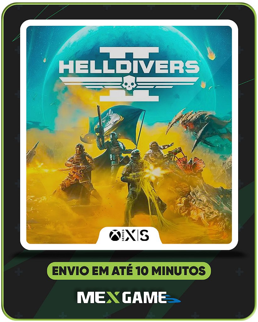 HELLDIVERS 2 - XBOX SERIES X|S- MÍDIA DIGITAL