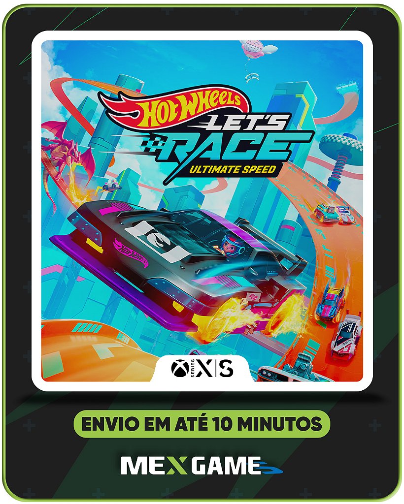 HOT WHEELS LETS RACE ULTIMATE SPEED - XBOX SERIES X|S - MÍDIA DIGITAL