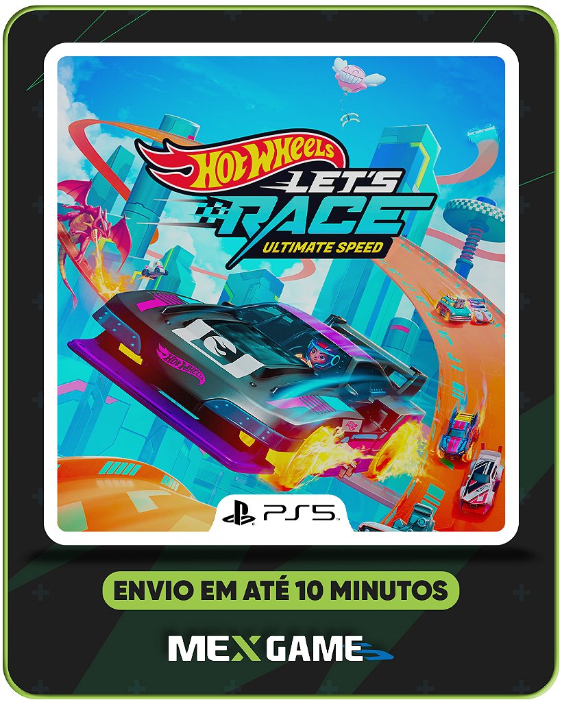 HOT WHEELS LETS RACE ULTIMATE SPEED - PS5 - MIDIA DIGITAL