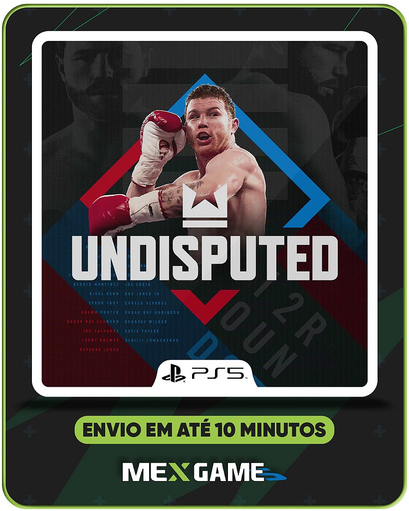 UNDISPUTED - PS5 - MÍDIA DIGITAL