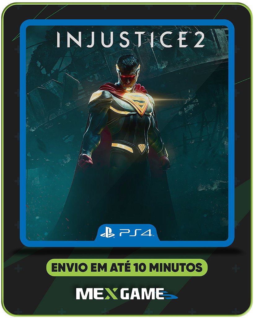 INJUSTICE 2 - PS4 - MÍDIA DIGITAL