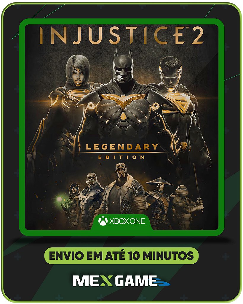 INJUSTICE 2 LEGENDARY- XBOX ONE- MÍDIA DIGITAL