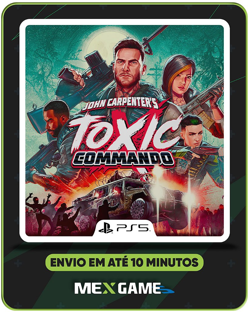 JOHN CARPENTER’S TOXIC COMMANDO - PS5 - MIDIA DIGITAL