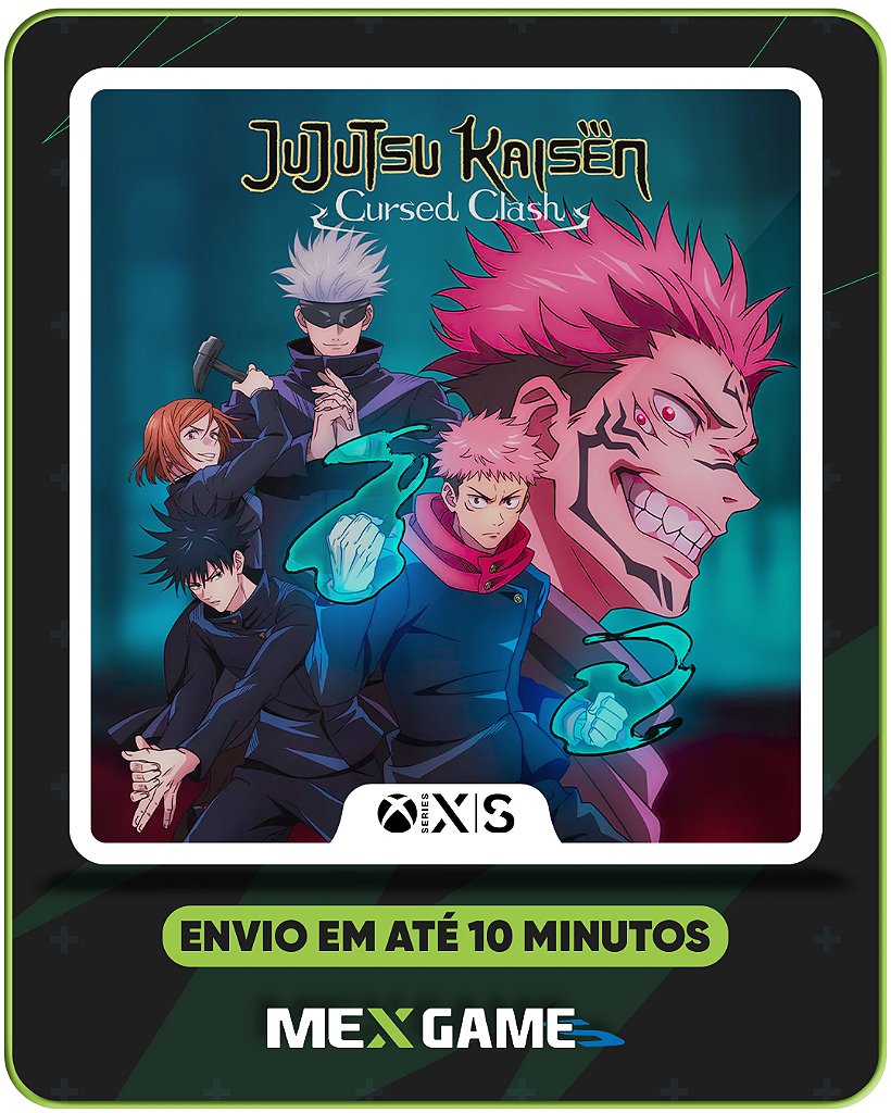 JUJUTSU KAISEN CURSED CLASH - XBOX SERIES X|S - MÍDIA DIGITAL