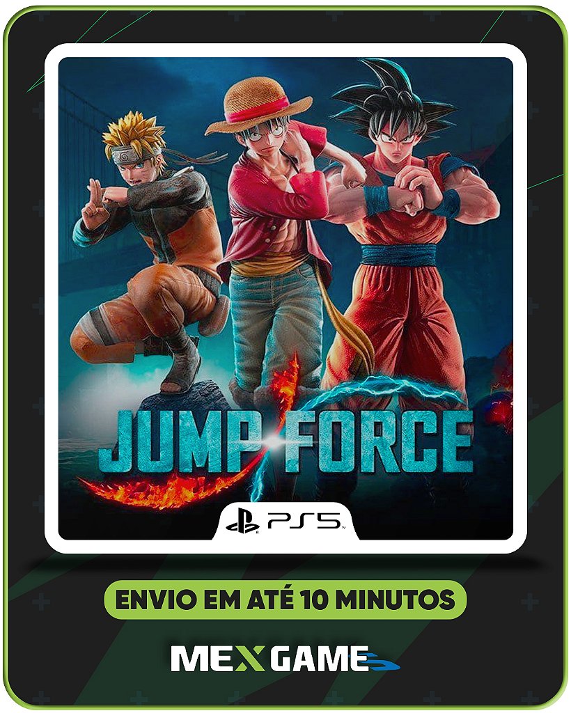 JUMP FORCE - PS5 - MIDIA DIGITAL