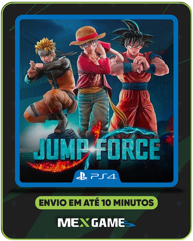 JUMP FORCE - PS4 - MIDIA DIGITAL