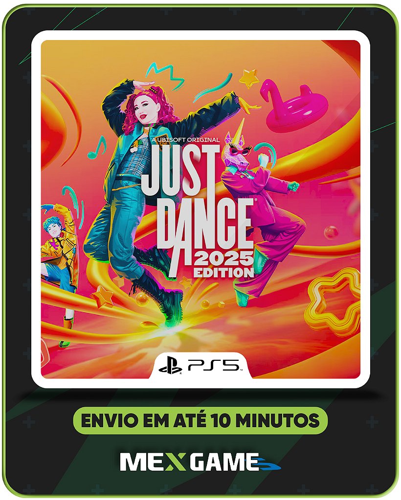 JUST DANCE 2025 EDITION - PS5 - MÍDIA DIGITAL