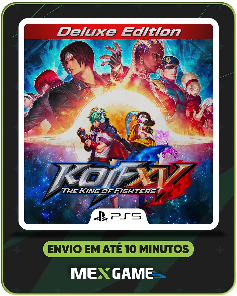 THE KING OF FIGHTERS XV DELUXE - PS5 - MÍDIA DIGITAL