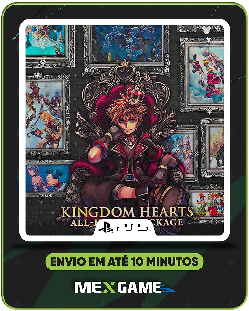 KINGDOM HEARTS III ALL-IN-ONE PACKAGE - PS5 - MÍDIA DIGITAL