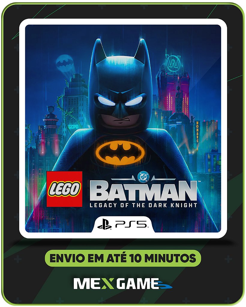 LEGO BATMAN: O LEGADO DO CAVALEIRO DAS TREVAS - PS5 - MIDIA DIGITAL
