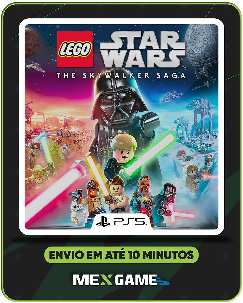 LEGO STAR WARS: A SAGA SKYWALKER - PS5 - MIDIA DIGITAL